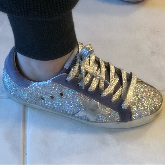 Golden Goose Holographic Holo Superstars Glitter - Picture 8 of 8